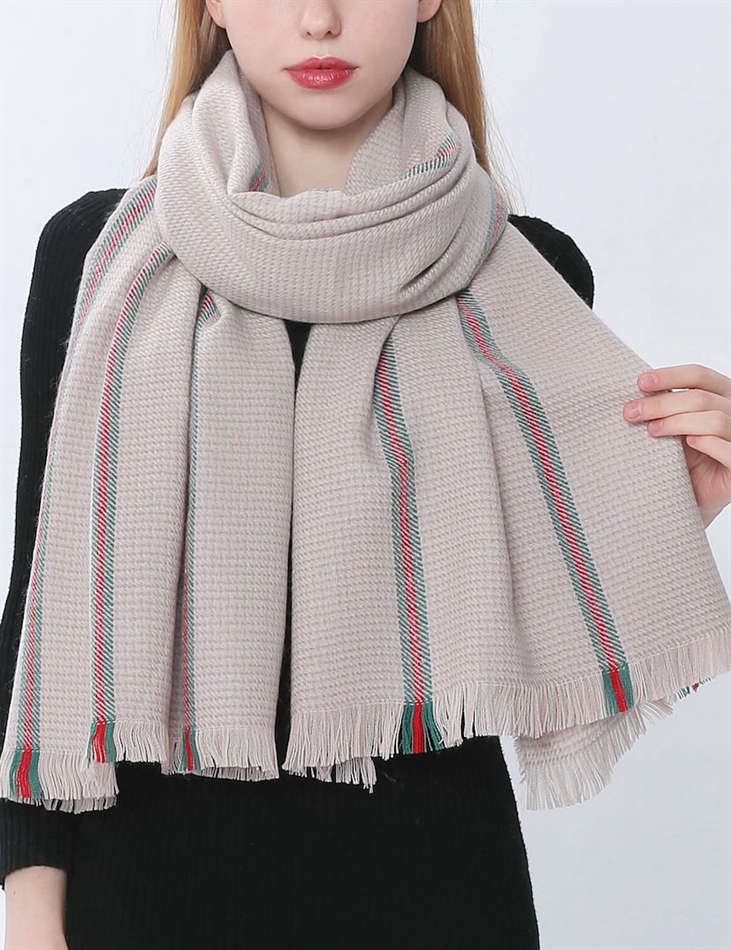 Beige Winter Scarf