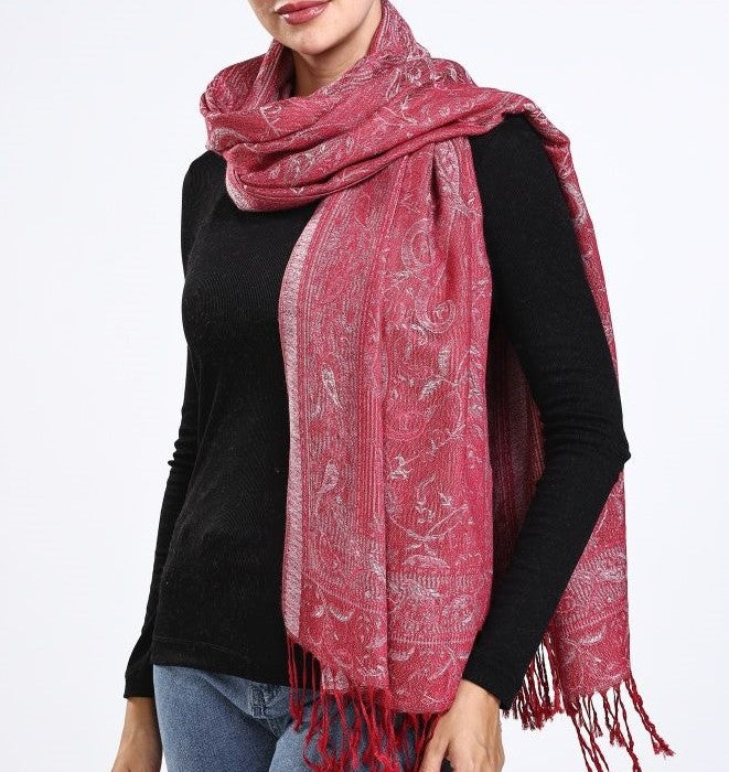 Rouge Pink Pashmina