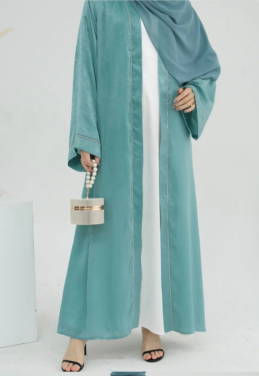 Diamantes Kimono Abaya