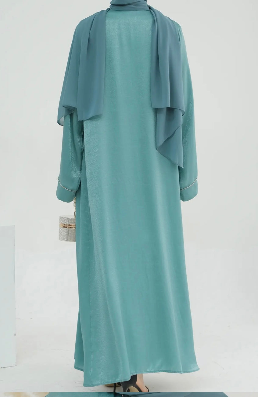 Diamantes Kimono Abaya