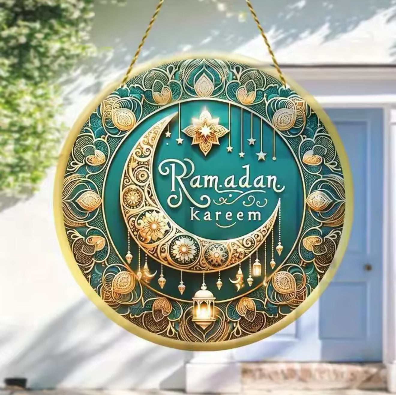 Ramadan Mubarak Door Hanging Decortion