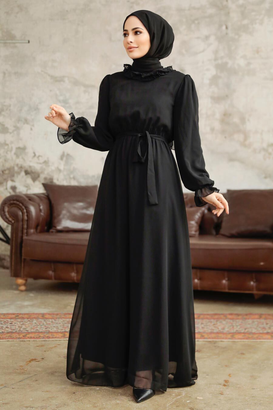 Black Turkish Dress – Chaddors